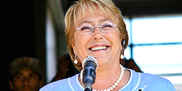 Michellle Bachelet, presidenta de Chile