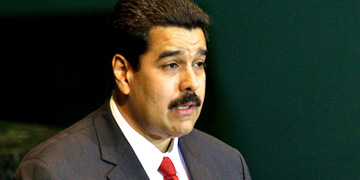 Nicolás Maduro, presidente de Venenzuela