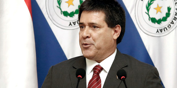 Horacio Cartes, presidente de Paraguay