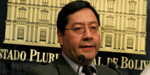 Luis Arce, ministro de Economía de Bolivia