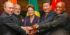 Presidentes de los países miembros de los BRICS