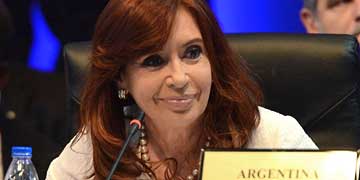 Cristina Fernández de Kirchner, presidenta de Argentina