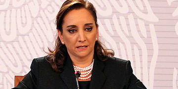 Claudia Ruiz Massieu, secretaria de Relaciones Exteriores de México