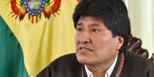 Evo Morales, presidente de Bolivia
