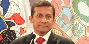 Ollanta Humala, presidente de Perú