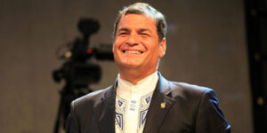 Rafael Correa, presidente de Ecuador