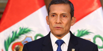 Ollanta Humala, presidente de Perú