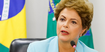 Dilma Rousseff, presidenta de Brasil