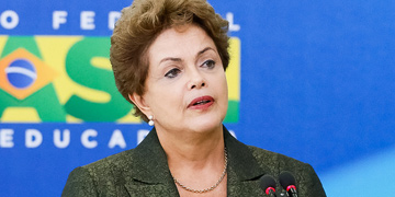 Dilma Roussef, presidenta suspendida de Brasil