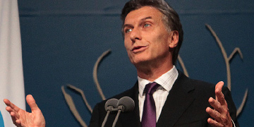 Maurcio Macri, presidente argentino