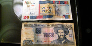 pesos convertibles (CUC) y pesos cubanos (CUP)