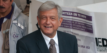 Andrés Manuel López Obrador (AMLO), aspirante a la presidencia de México