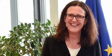 Cecilia Malmström, comisaria Europea de Comercio