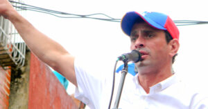 Henrique Capriles, líder opositor venezolano