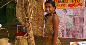 Niña de la nación añú en Venezuela / Wikipedia