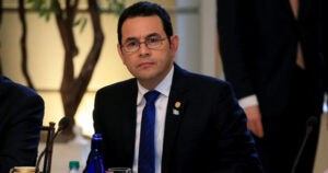 Jimmy Morales, presidente de Guatemala