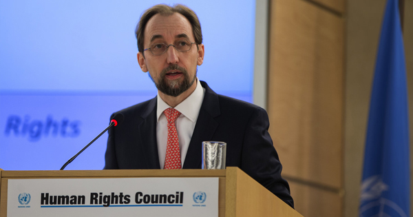 Zeid Raad al Hussein, Alto Comisionado de la ONU para los Derechos Humanos