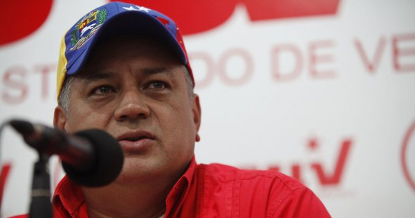 Diosdado Cabello, vicepresidente del Partido Socialista Unido de Venezuela (PSUV)