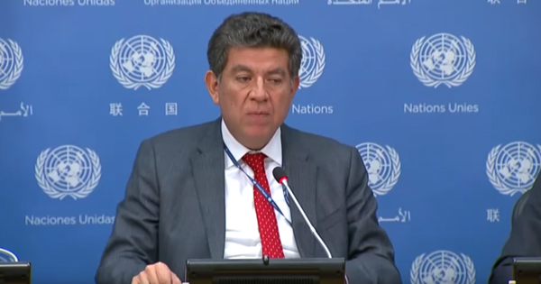 Gustavo Meza-Cuadra, representante permanente de Perú en la ONU