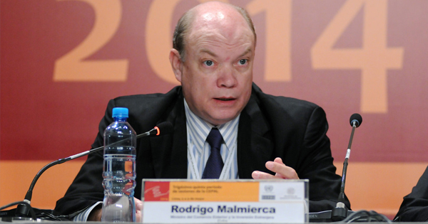 Rodrigo Malmierca, ministro de Comercio Exterior y la Inversión Extranjera