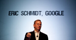 Eric Schmidt, presidente ejecutivo de Google