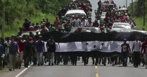 Caravana de migrantes hondureños
