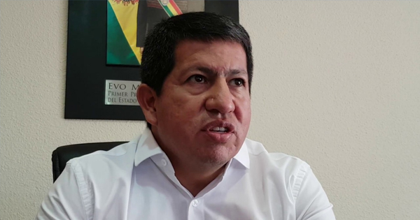 Luis Alberto Sánchez, ministro de Hidrocarburos de Bolivia
