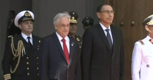 Sebastián Piñera y Martín Vizcarra