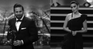 Claudio Pizarro y Penélope Cruz