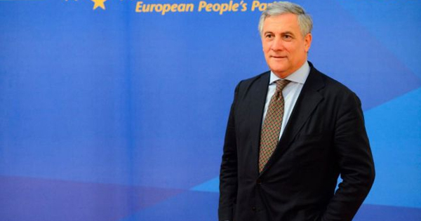 Antonio Tajani, presidente del Parlamento Europeo