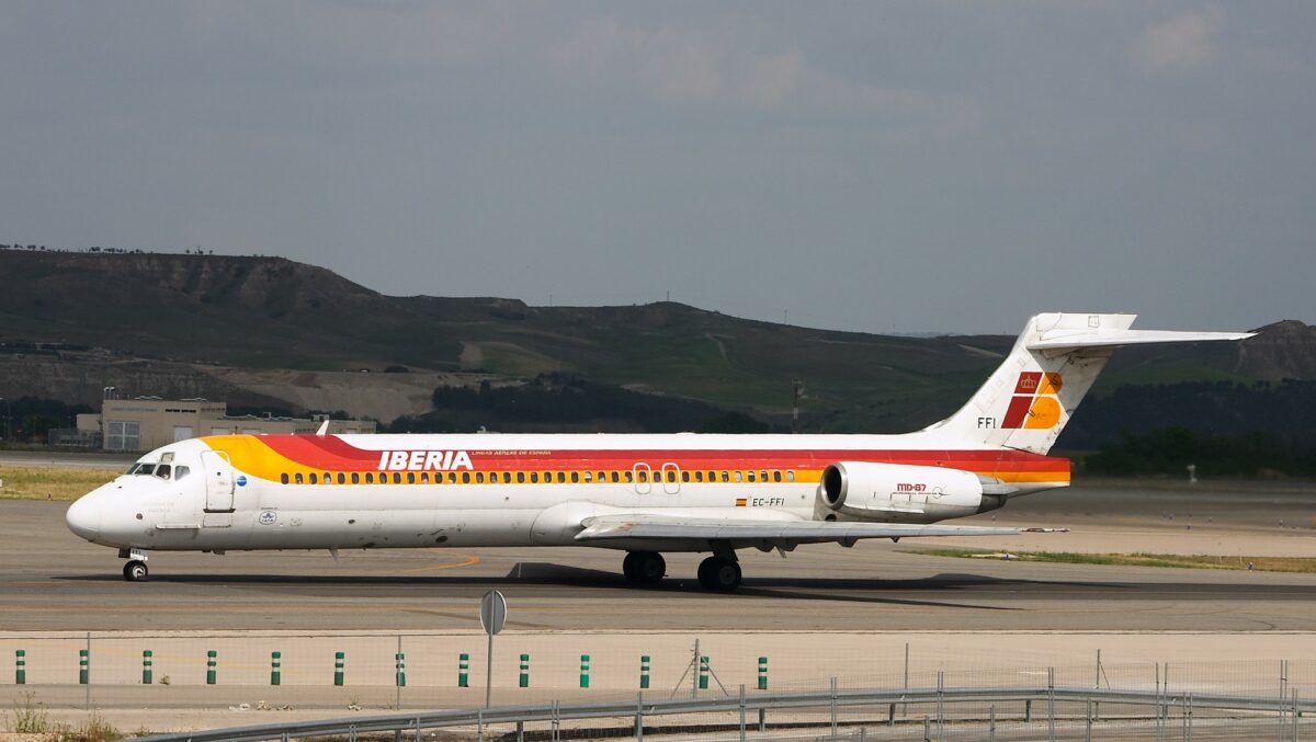 Avión de Iberia