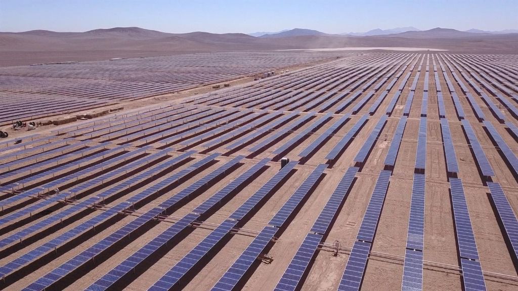 Planta fotovoltaica de Acciona en Chile