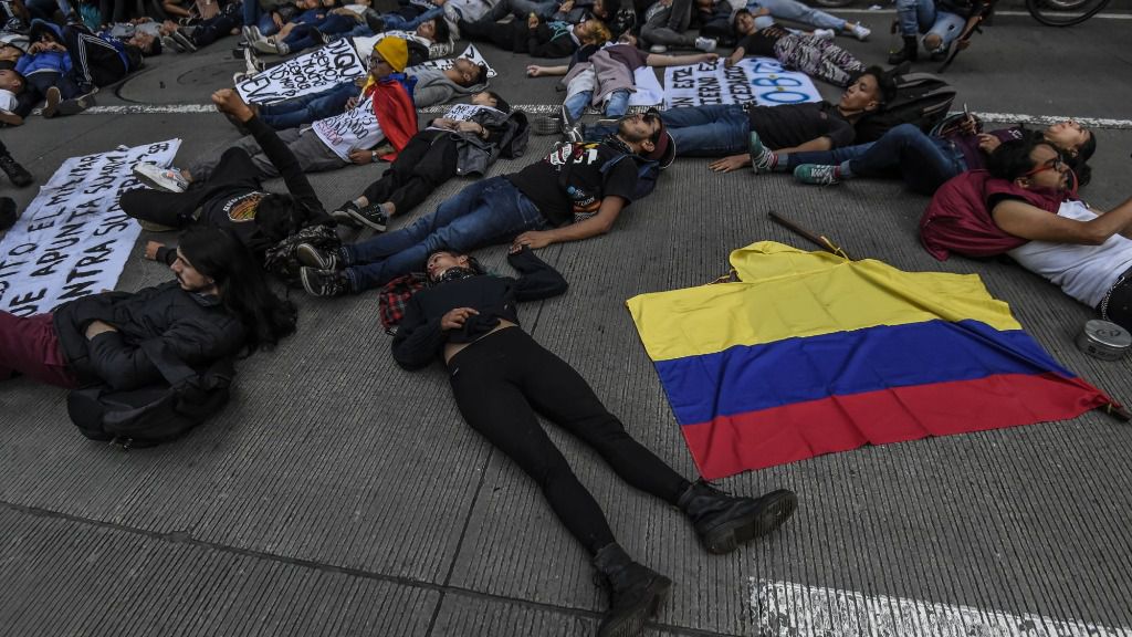Manifestaciones en Colombia