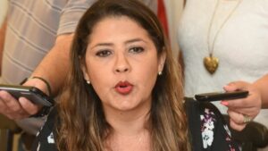 La ministra de Justicia paraguaya, Cecilia Pérez