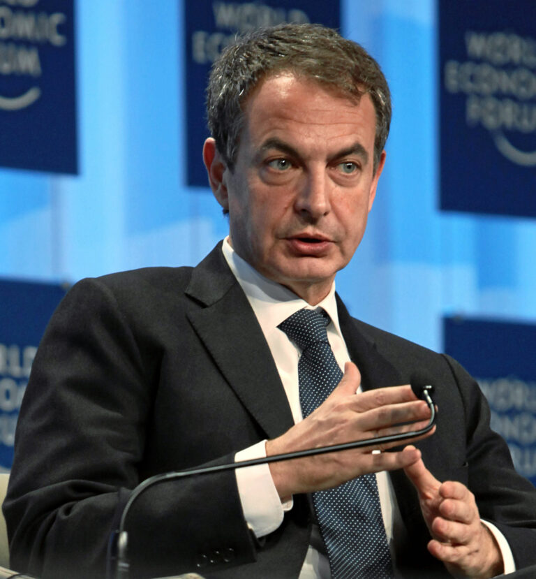 José Luis Rodríguez Zapatero, expresidente del Gobierno de España