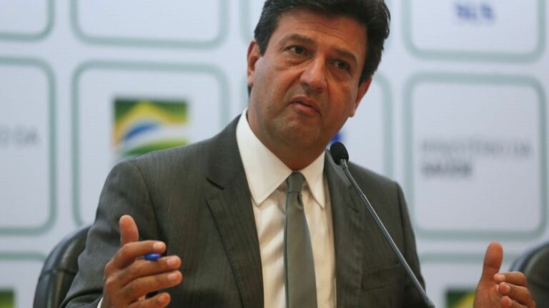 El que fuera el ministro de Sanidad brasileño, Luiz Henrique Mandetta