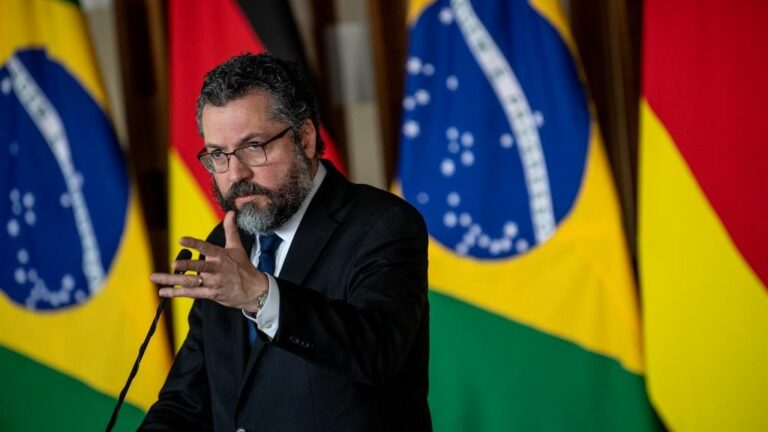 El ministro de Exteriores de Brasil, Ernesto Araujo