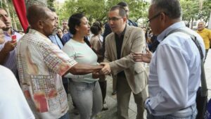 El ministro de Asuntos Exteriores de Venezuela, Jorge Arreaza