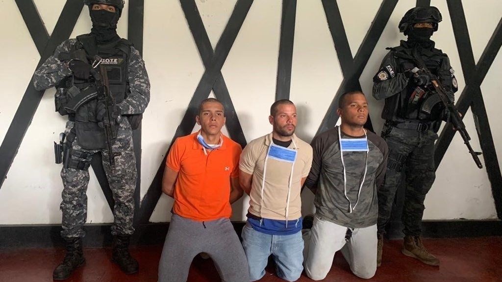 Militares detenidos en el marco de la 'Operación Gedeón', una trama golpista contra Nicolás Maduro
