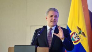 El presidente de Colombia, Iván Duque