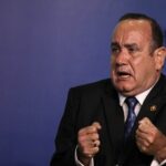 El presidente electo de Guatemala, Alejandro Giammattei