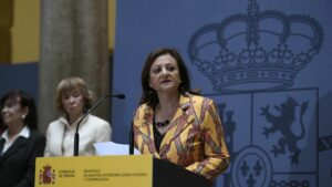 La secretaria de Estado de Asuntos Exteriores y para Iberoamérica y el Caribe de España, Cristina Gallach