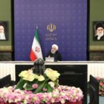 El presidente de Irán, Hasán Rohani, en una reunión gubernamental