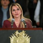 La presidenta de Bolivia, Jeanine Áñez