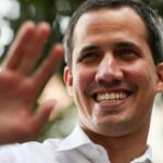 El líder opositor y autoproclamado presidente de Venezuela, Juan Guaidó