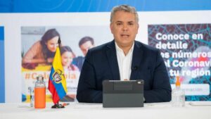 El presidente de Colombia, Iván Duque