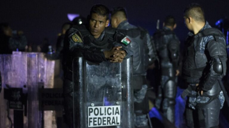 Agentes de la Policía Federal de México