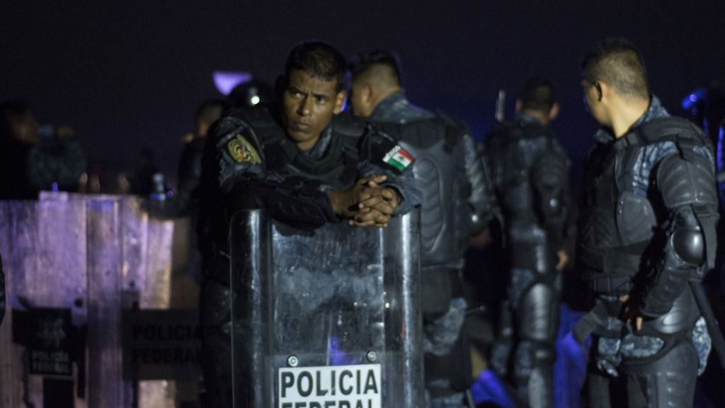 Agentes de la Policía Federal de México