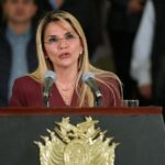La presidenta de Bolivia, Jeanine Áñez
