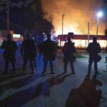 Disturbios en la ciudad de Kenosha, en el estado de Wisconsin